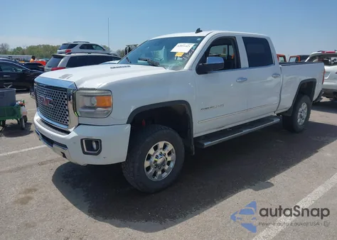 2015 GMC Sierra 2500Hd Denali из США, поврежденный, VIN 1GT120E8XFF121170